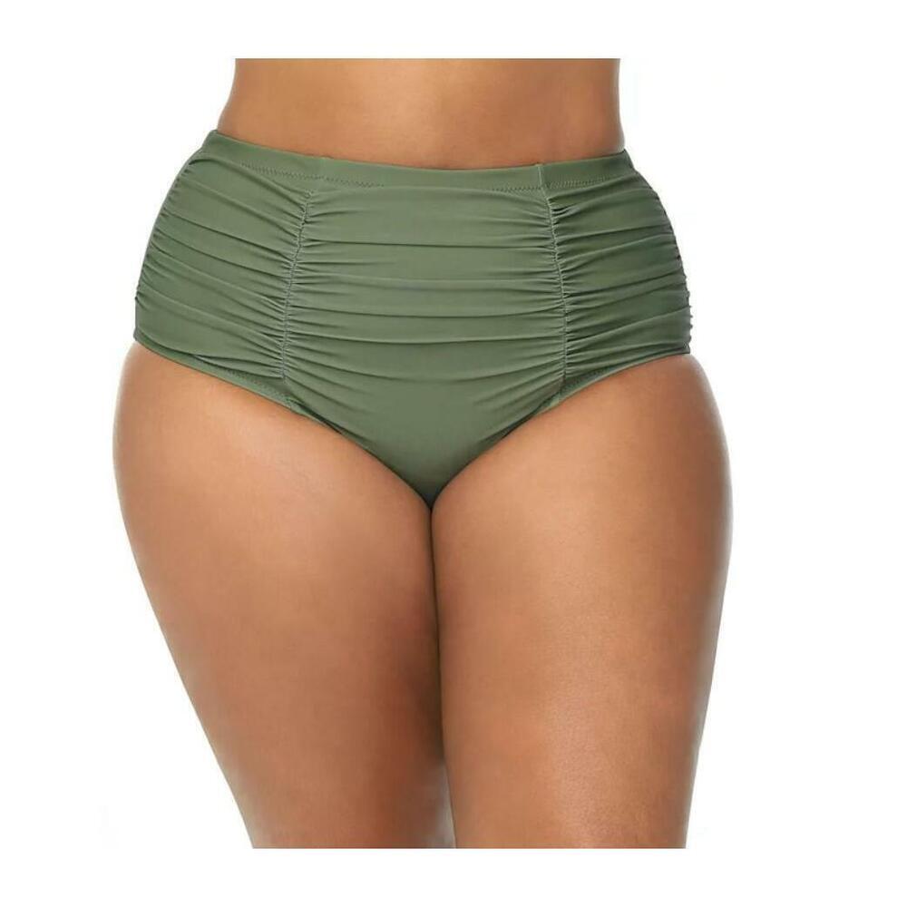 Raisins Curve Green Trendy Plus Costa Tummy-Control Bottoms 16W
